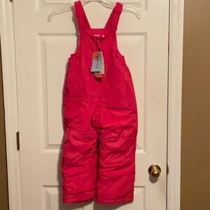 Cat & Jack Girls Wind Resistant Overall Snow Bibs Outerwear Skiing Size XS NWT